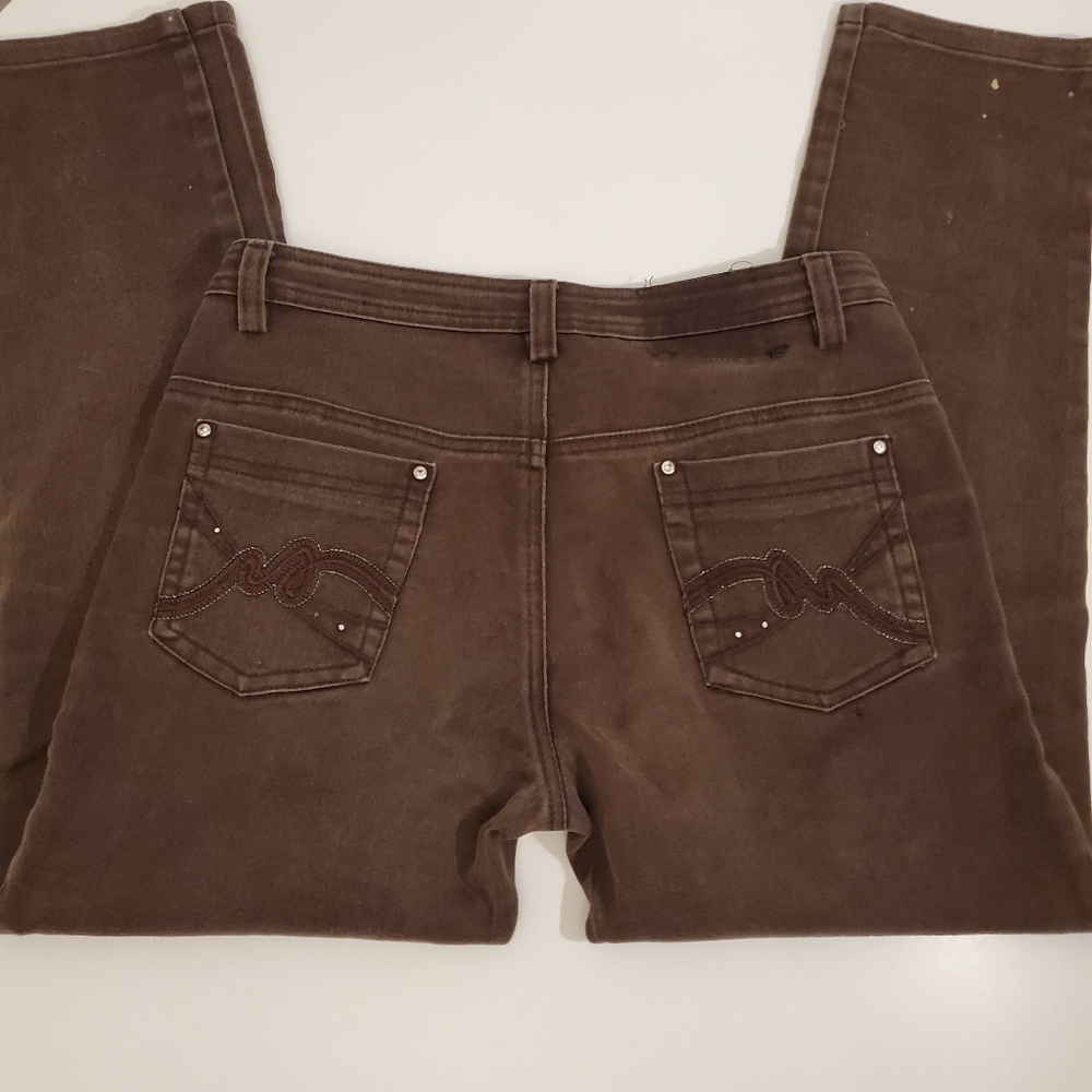Die Fie Brown Stretch Jeans 36 - Picture 4 of 6